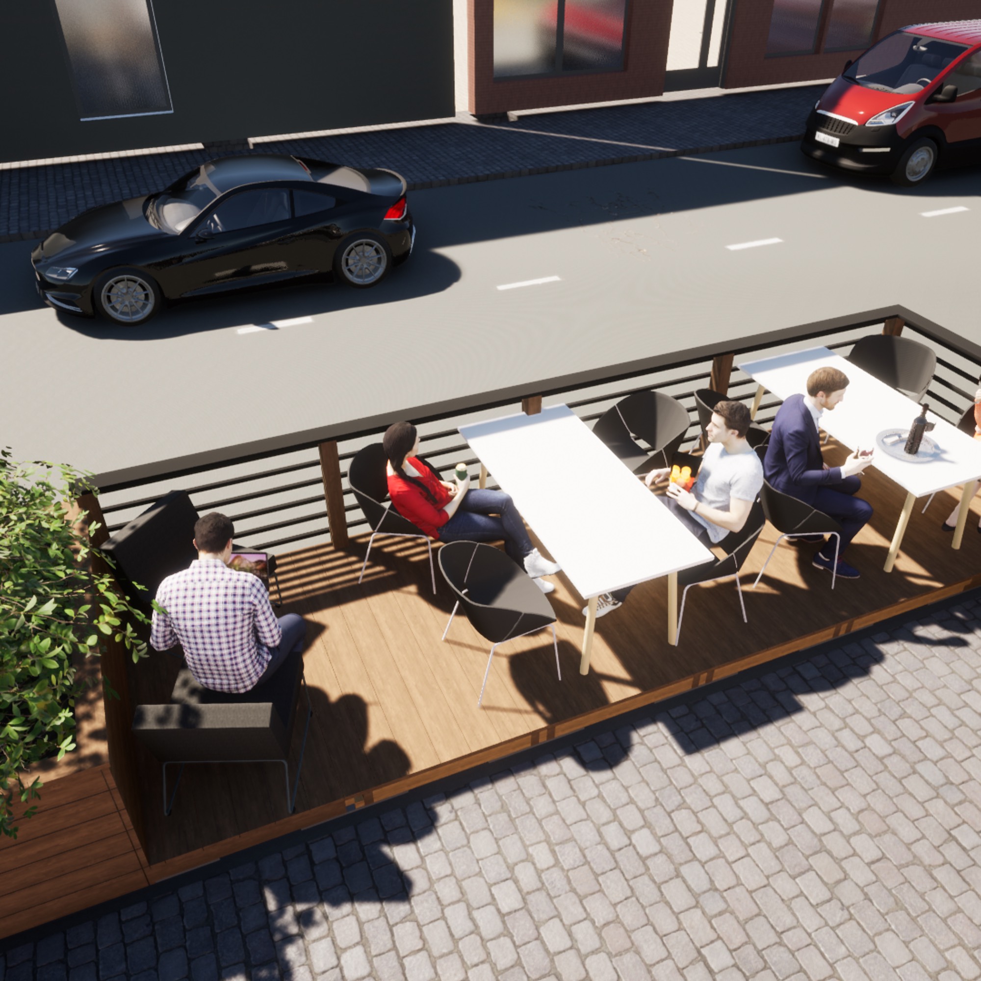 parklet terassi patio classic Parklet terassi