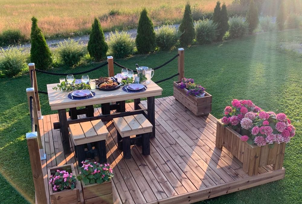 Valmisterassi vai terassin rakentaminen?