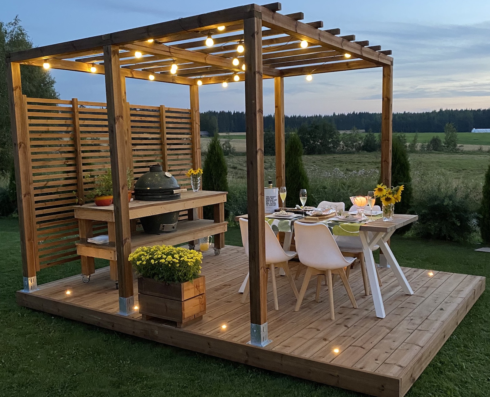 pergola ja terassivalot Pergola ja terassivalot